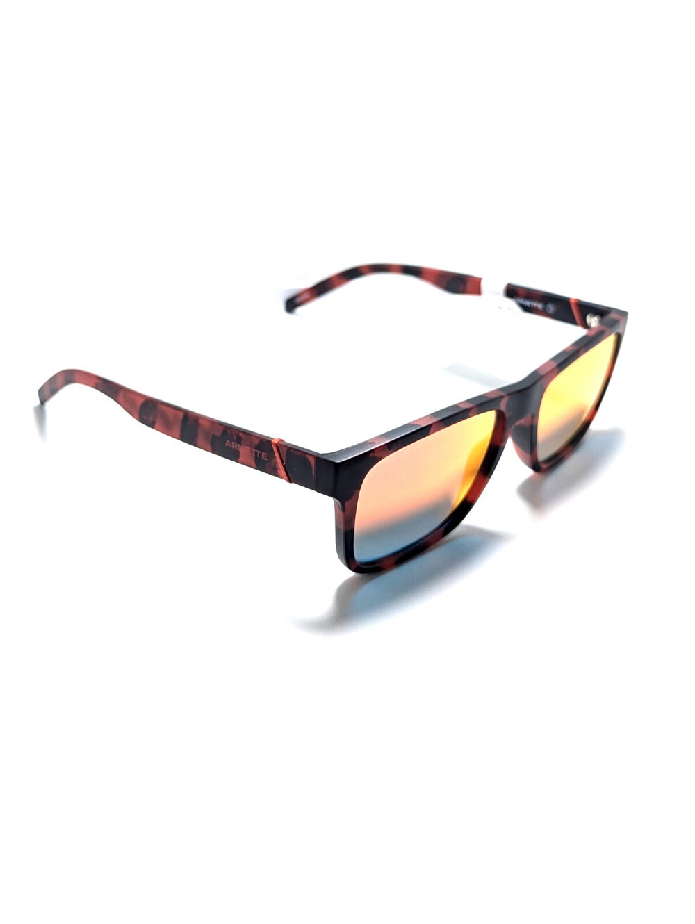 Arnette Bandra AN4298 Unisex Red Leopard Pink Orange Sunglasses 55-17 UV
